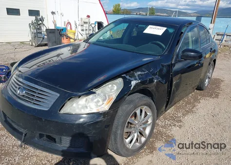 2008 Infiniti G35X z USA, uszkodzony, nr VIN JNKBV61F68M263581